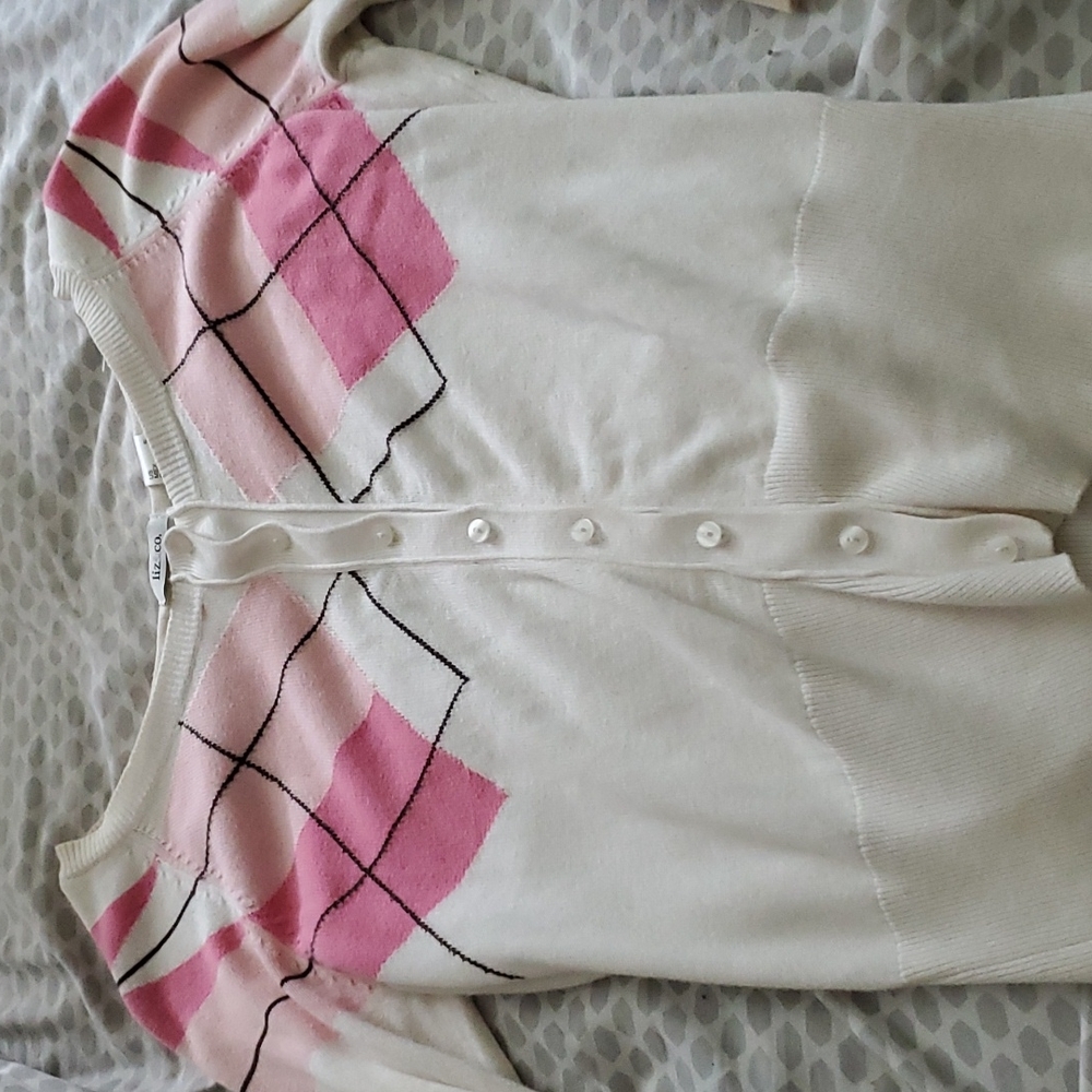 A cardigan